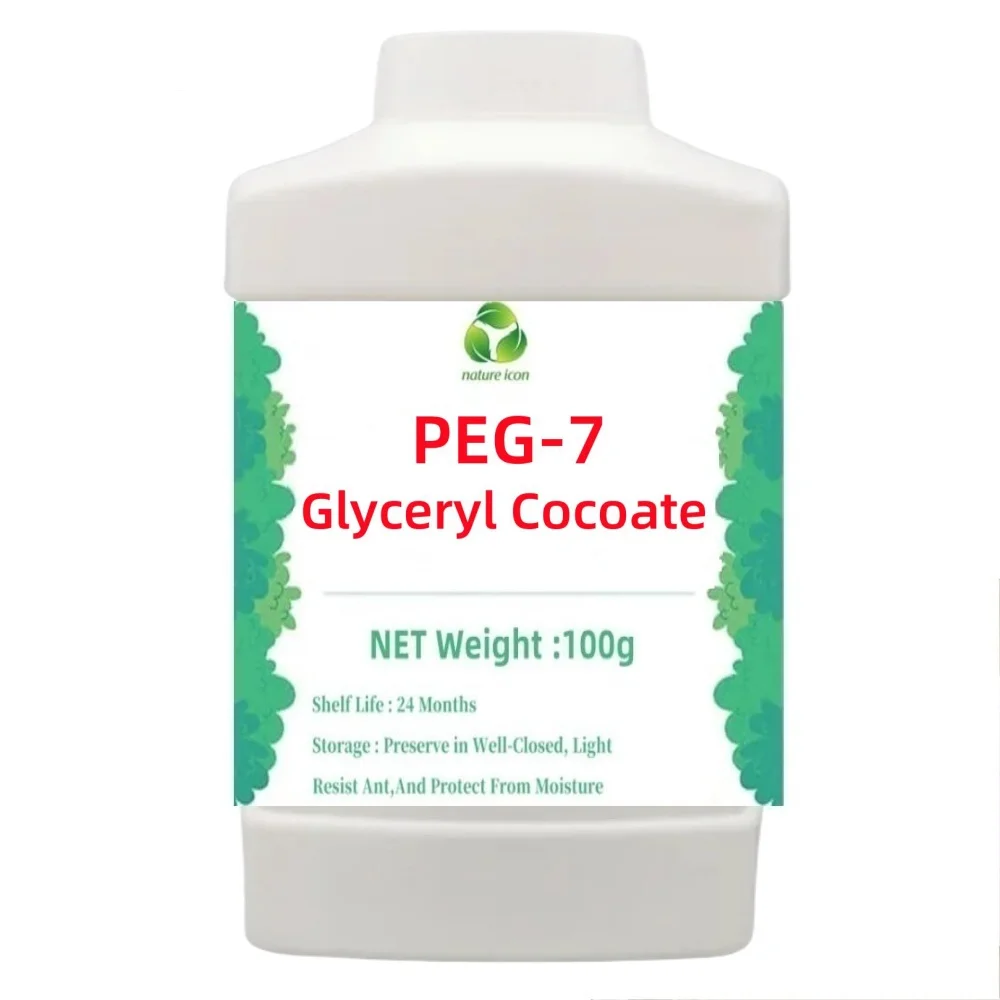 Material cosmético Cuidados com a pele, Cacau de glicerilo Peg-7, Emolientes hidrofóbicos, Cosméticos, Hot Supply