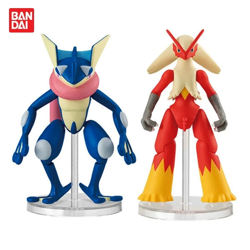 bandai-original-2pcs-gashapon-ゲッコウガ-pokemon-バシャーモtoys-for-kids-gift-collection-model-ornaments
