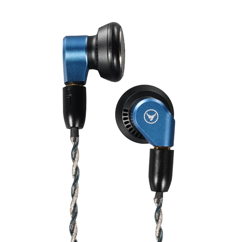 Yincrow Calf 3.5/4.4mm Plug HIFI Audiophile In-ear Earbud Monitor 14.6mm Dynamic Drive Wired Music Eeabud Detachable MMCX Cable