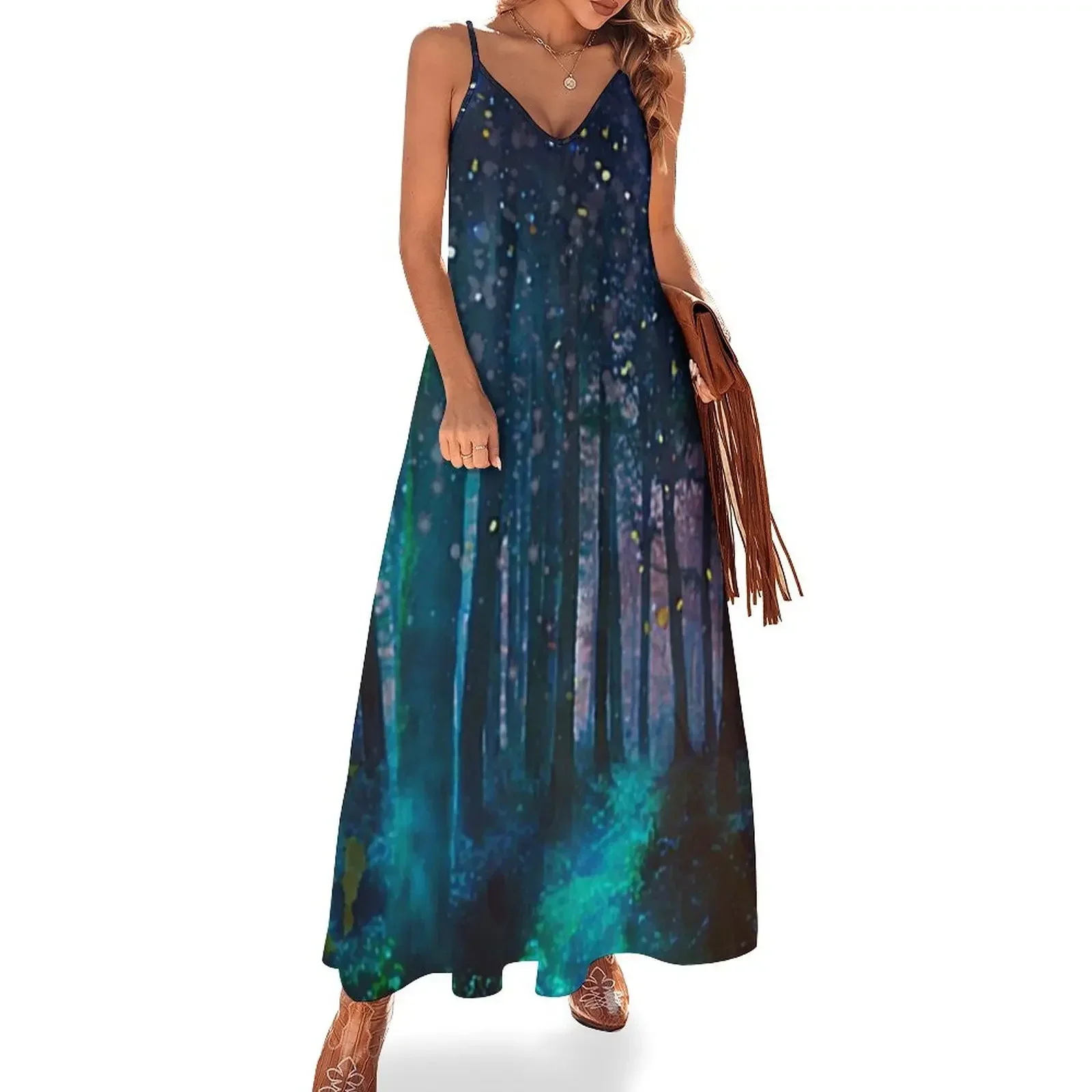 

Firefly Forest Sleeveless Dress Female dress party dresses woman Dress