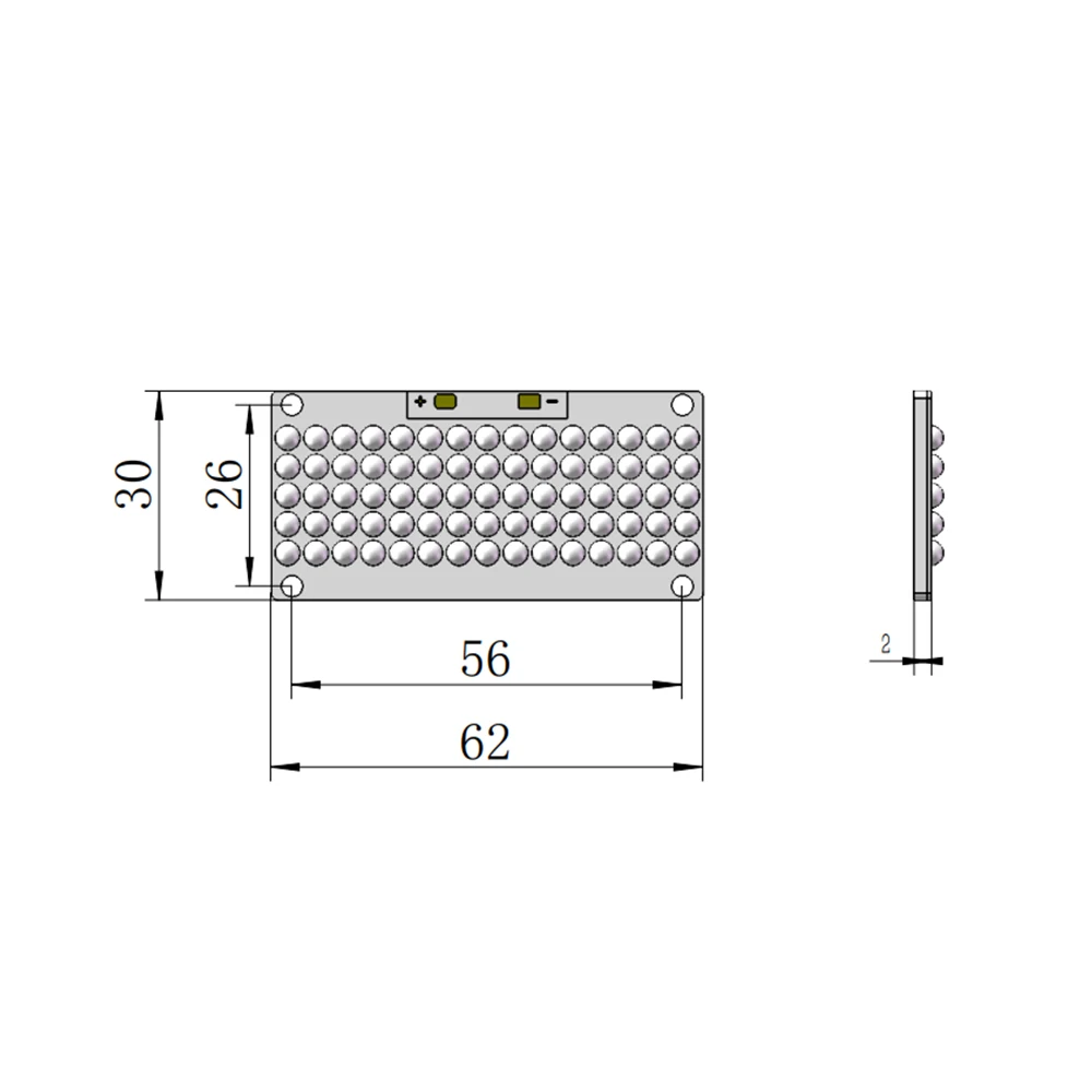 High Quality COB Module High Power 365nm Printing Cure Glue Curing Inkjet Printing UV LED Module