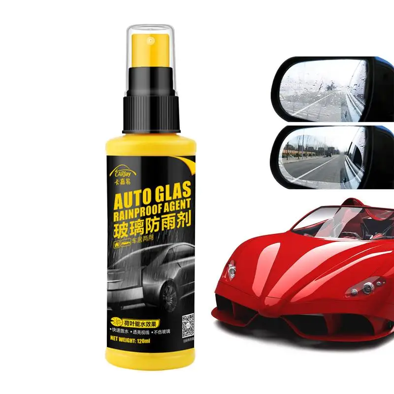 Car Defogger Spray Defogger Coating Spray Long Lasting Multifunctional 120ml Glass Defogger Spray To Increase Visibility Works