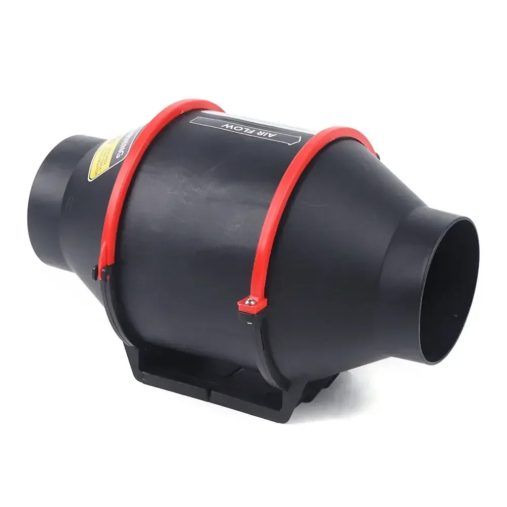 4인치 무소음 배기 인라인 팬 – 효율적인 환기 및 공기 순환을 위한 310 CFM 덕트 송풍기