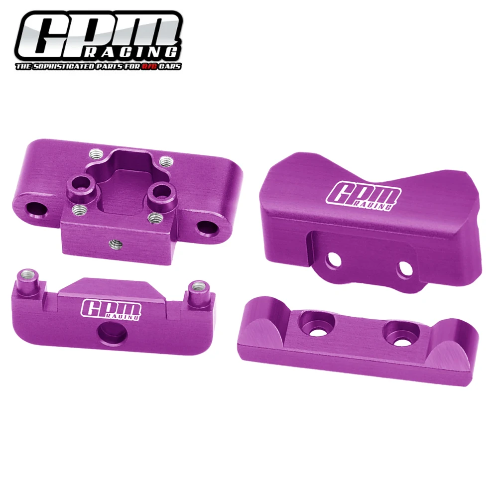 GPM Metal Aluminum Alloy Front Rear Bulkhead Pin Mount LOS-1761 for LOSI 1/24 Micro-B 2WD Buggy RTR LOS00007 Upgrade Accessories