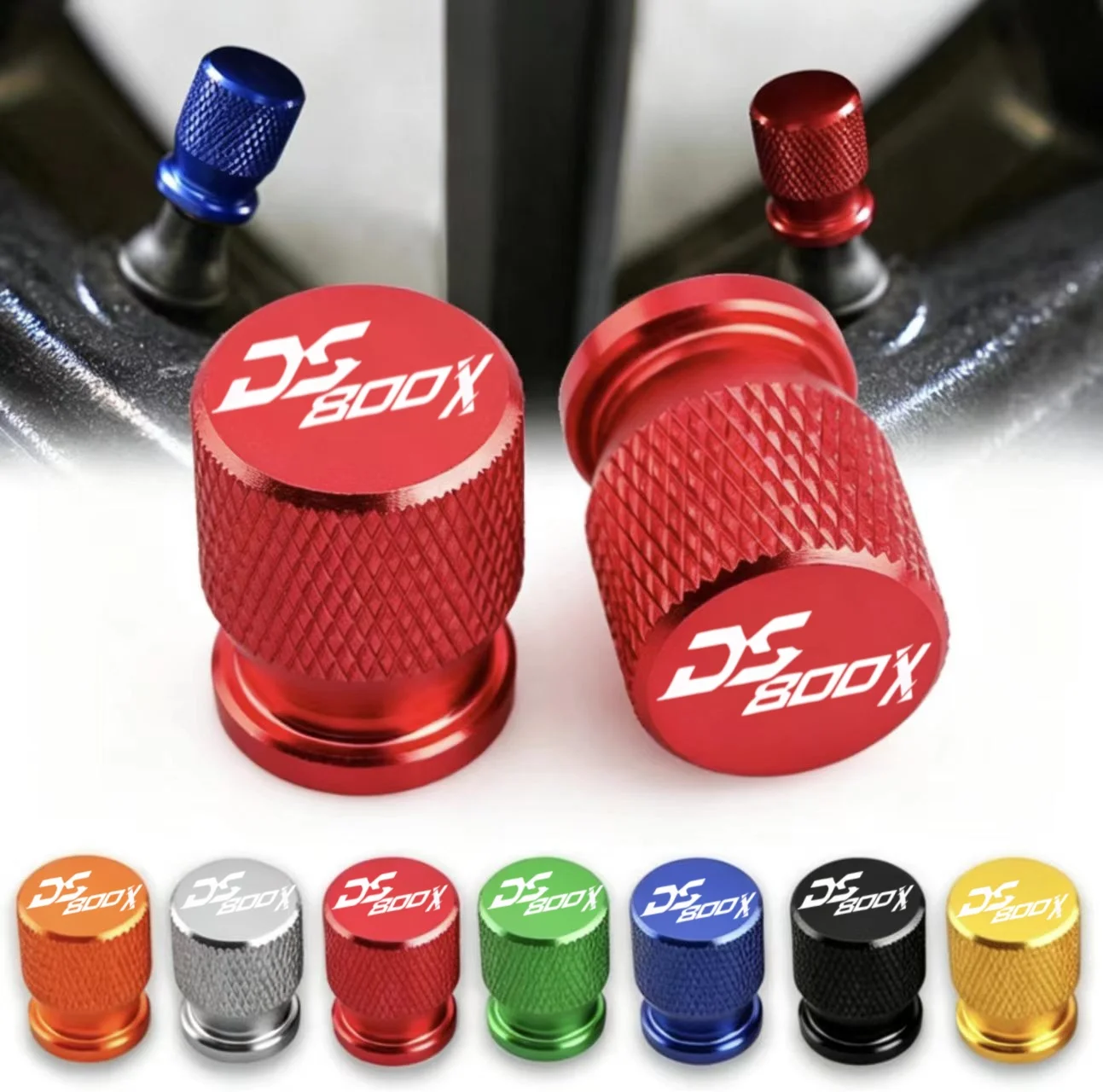 Latest Motorcycle Tire Valve Stem Cap for Suzuki SV650 Series Models Universal Fit Bike Accessories