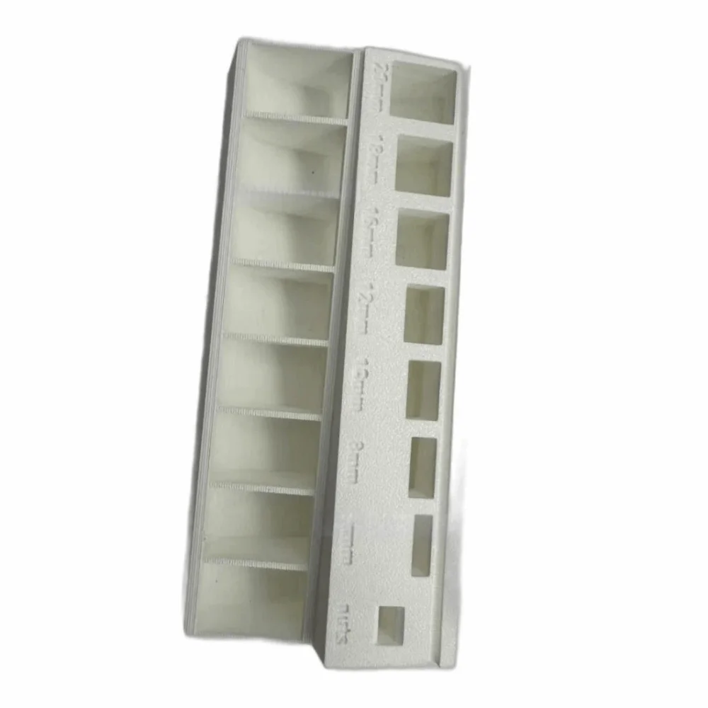 

3D Printed M3 Bolt Sorter Multiple Compartment PLA Screw Sorter Organizers Large Capacity Precision-Sort Screw Length Sorter