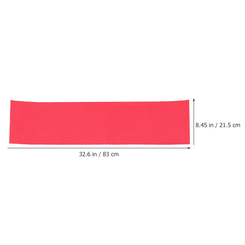 

2 Sheets Skateboard Tapes Anti-Skid Grip Pvc Wear-Resistant Decor Self-Adhesive Replaceable Professional Cuttable Wall Mount