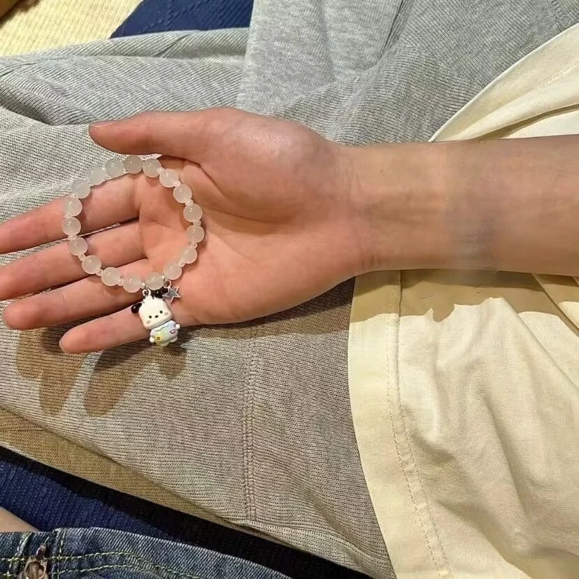 Miniso サンリオと同じ高価値パッハード KT 猫シンプルブレスレット カップル ガールフレンド