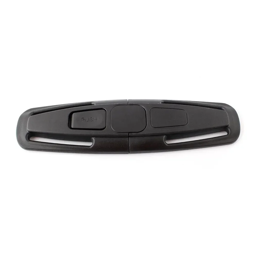 Black Car Baby Safety Seat Strap Belt Harness Chest Clip Safe Buckle For Baby Kid Child Safety Seatbelt Buckle Latch Accessories
