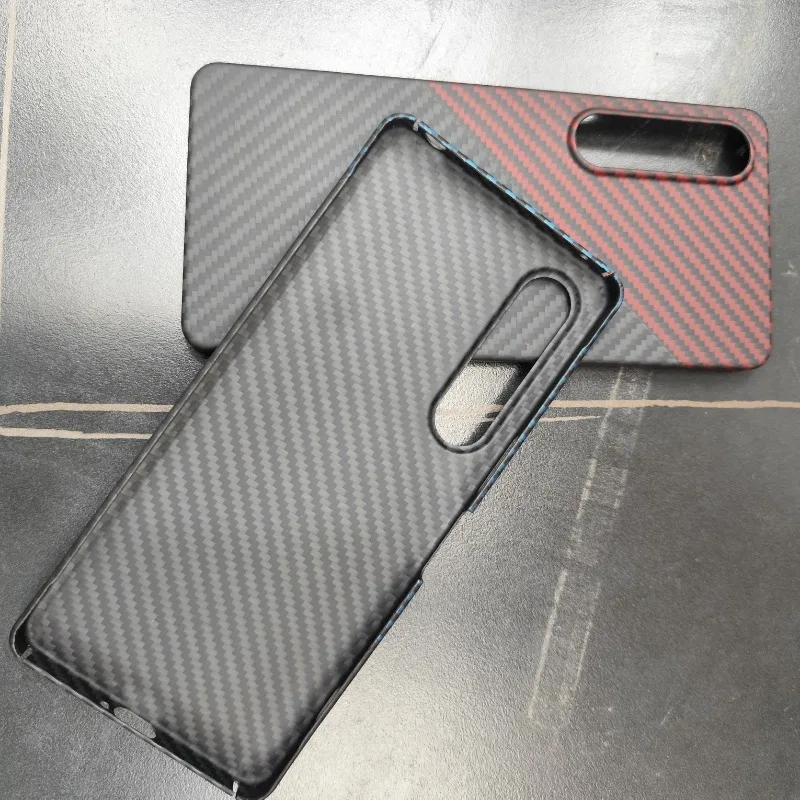 Carbon Fiber Case For Sony Xperia 1 vi Case Carbon Fiber Phone Cover Protective Cover For Sony Xperia 1 Vi Phone Accessories