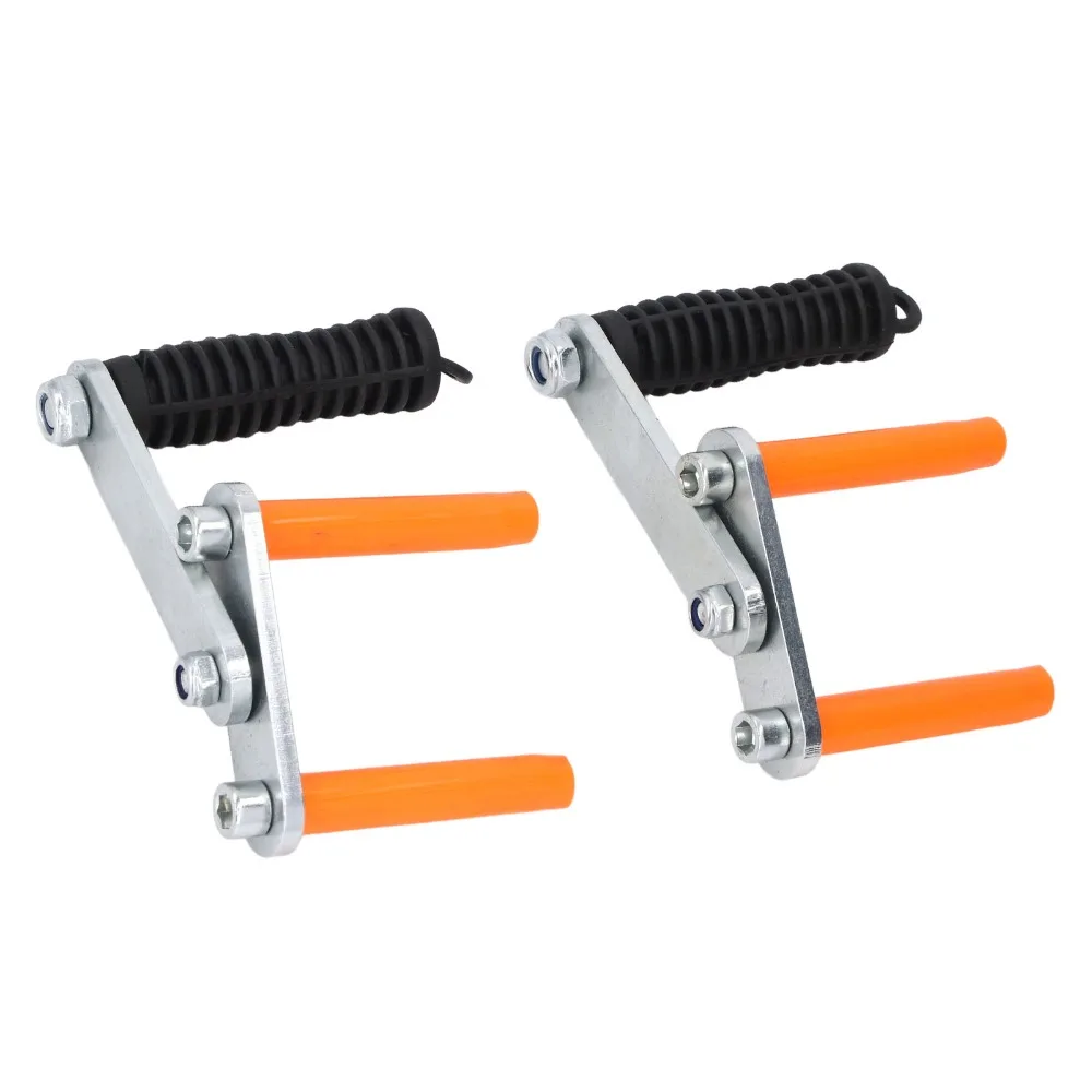 2pcs 53mm / 2.1in Clamping Capacity Panel Carrier Portable Design Drywall Carrying Tool Gripper Lifting Tool For Glass Tile