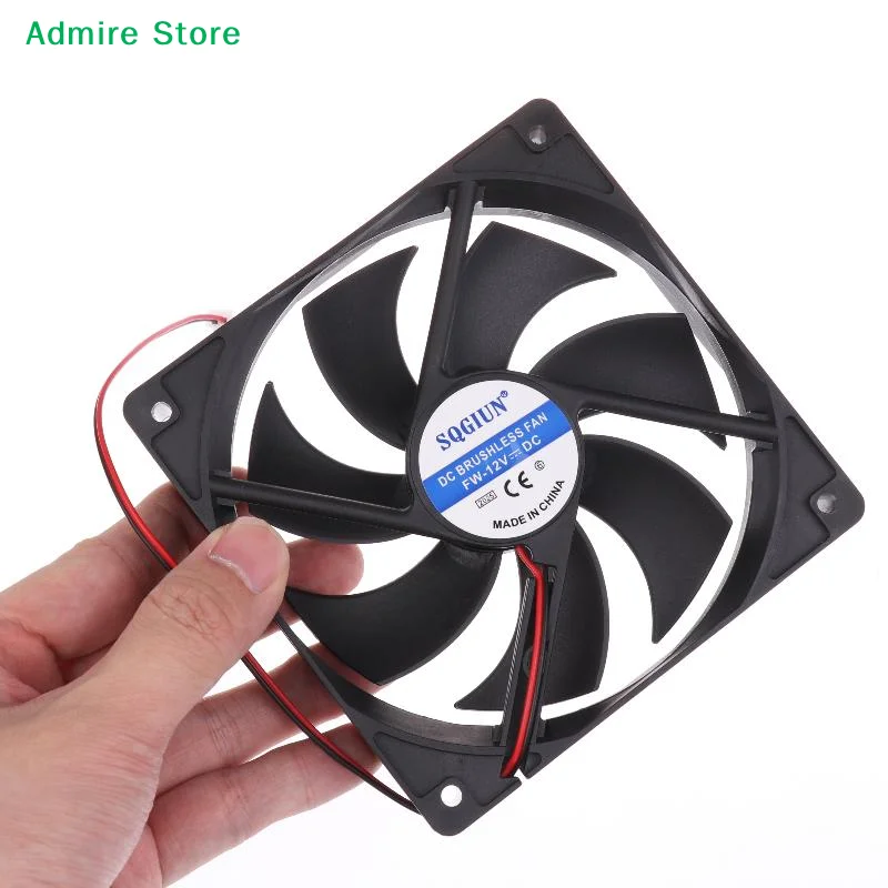 [G]High Speed Cooling Fan 12025 120x120x25mm DC12V 0.15A 1550rpm For Chassis Power Supply DIY Accessories