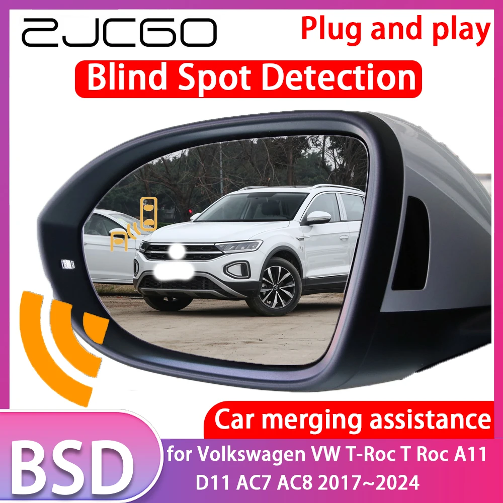 

for Volkswagen VW T-Roc T Roc A11 D11 AC7 AC8 Blind Spot Detection Car BSD BSA BSM System Driving Warning Radar Alert Mirror