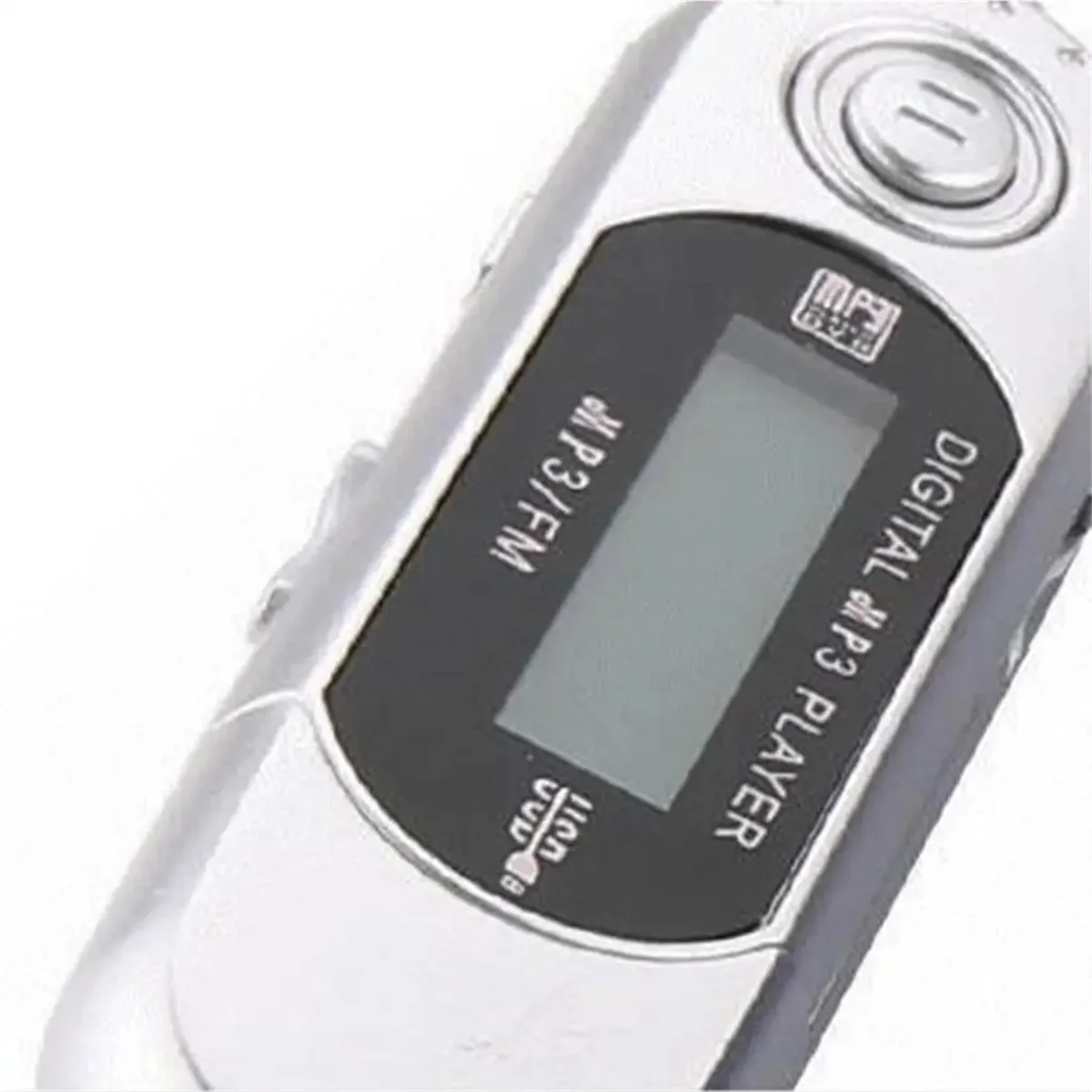 AT59 مشغل MP3 صغير USB 2.0 محرك فلاش صغير متعدد اللغات LCD مشغل موسيقى مع مقبس صوت 3.5 مم إيقاف تلقائي متين (