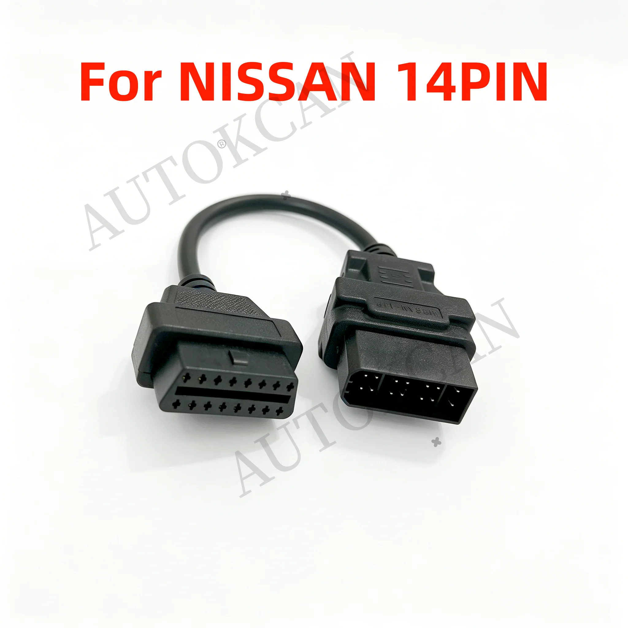 For Nissan 14PIN Cable Car Cable Adapter To 16 Pin Female Auto Connector Scanner Diagnostic Cable