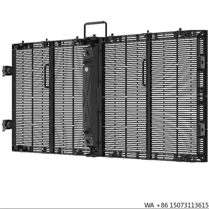 

Прозрачный светодиодный дисплей в форме дуги, сборный, для наружной рекламы, голографический 3D-видеодисплей для просмотра без очков, рекламный куб, светодиодный корпус, в наличии на складе в США