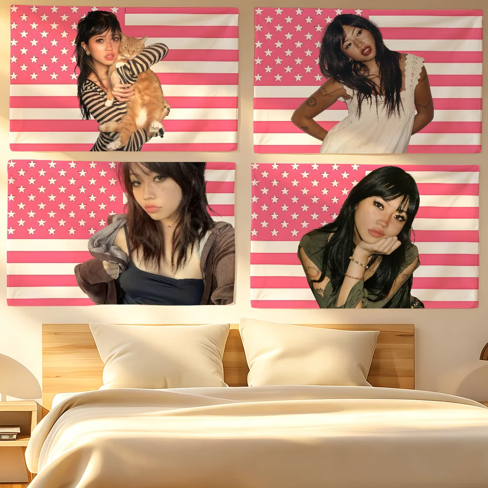 British singer B-Beabadoobee flag For Living Room Home Dorm Decor Wall Outdoor Camping Party Banner Gifts