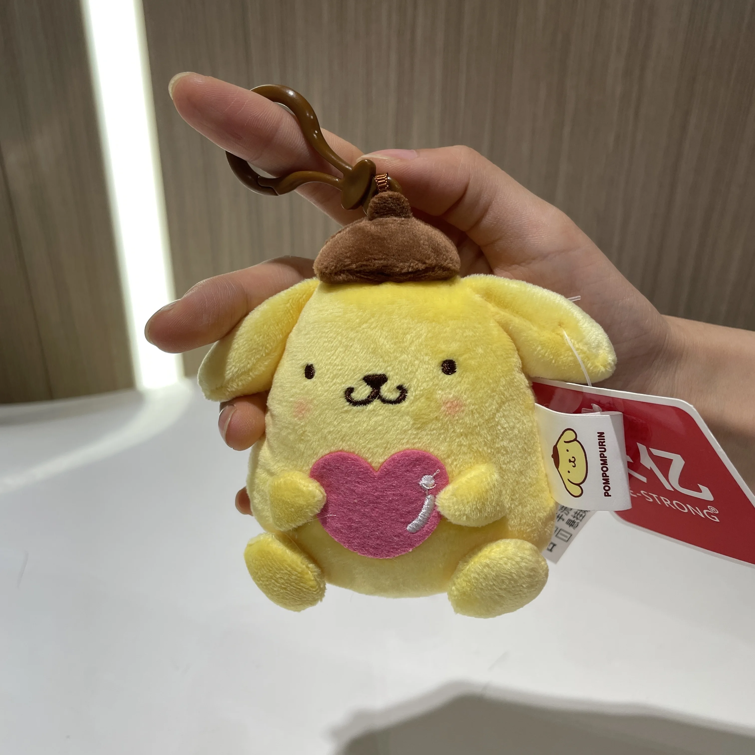 Genuine Sanrio Hangyodon Pendant Plush Toys Small Charms Sayuri Super Soft Model Doll Stuffed Toys Girls Boys Birthday Gifts