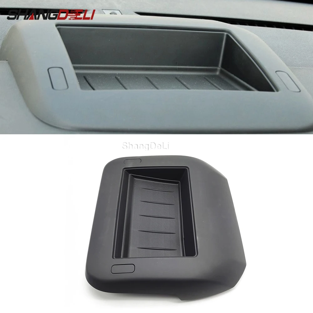 

Car Dashboard Sundries Box Central Control Storage Box Cover Navigation Frame Middle Cover Compatible for Peugeot 3008