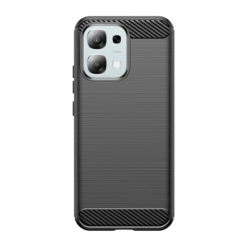 For OPPO A6 5G Case Cover OPPO A6 5G Capas Protective Bumper Back Armor Carbon Fiber Shockproof Soft Silicone Fundas OPPO A6 5G