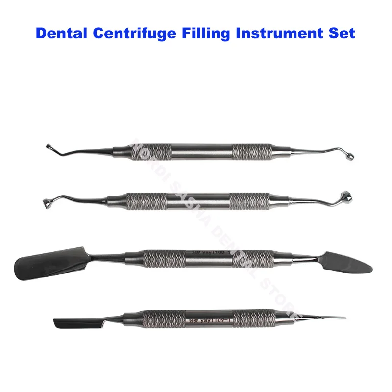 

4Pcs/ Set Dental Centrifuge Filling Instrument Set For PRF Box Platelet Rich Fibrin Case Implant Membrane Surgery Bone CGF GRF