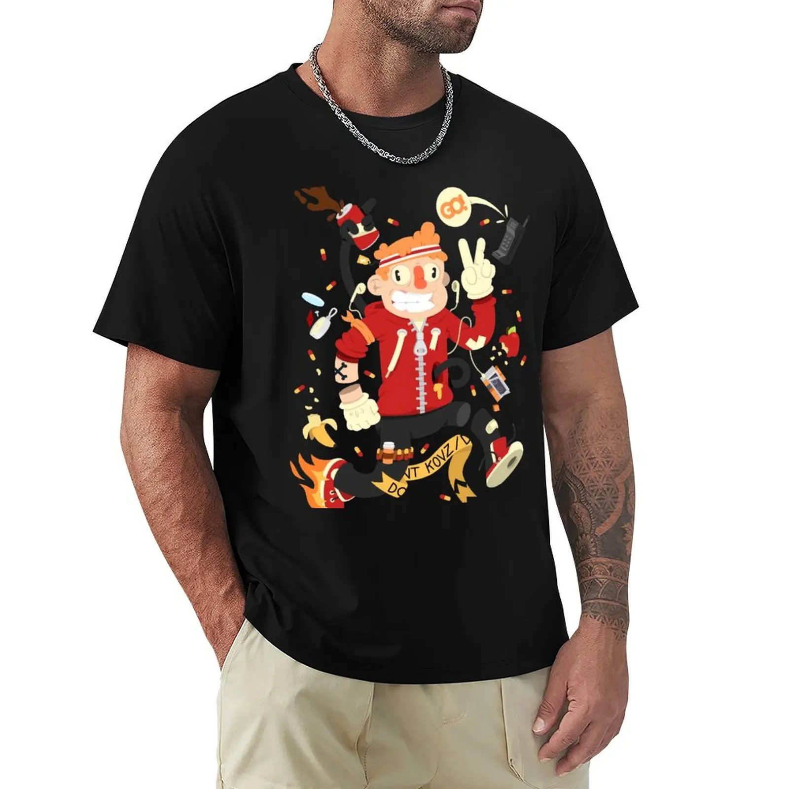 

RUN ! #2 T-Shirt Casual Basic Street Style T-Shirt