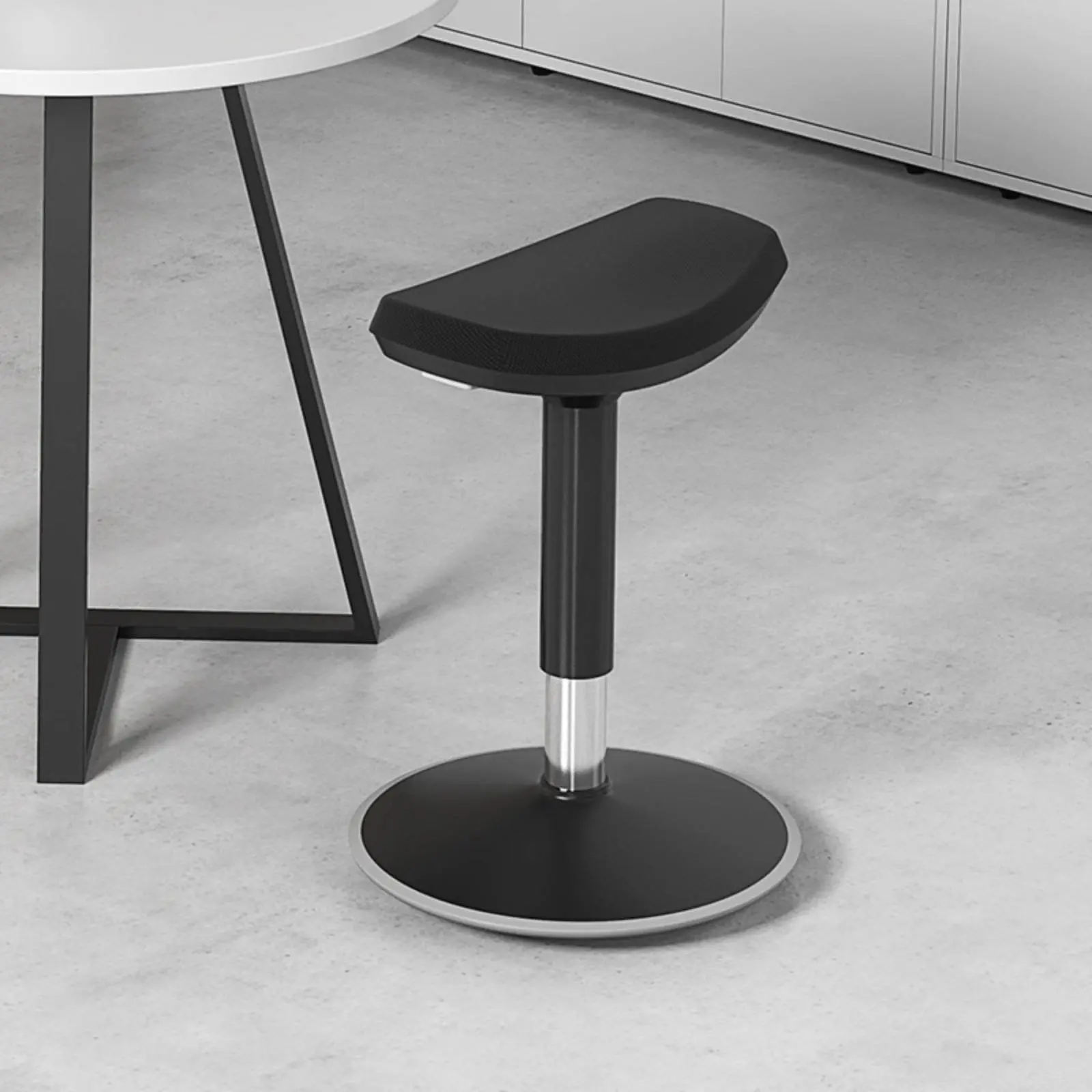 Picture 3: Saddle Stool Comfortable Long Sitting Saddle Seat Stool for Office, Home