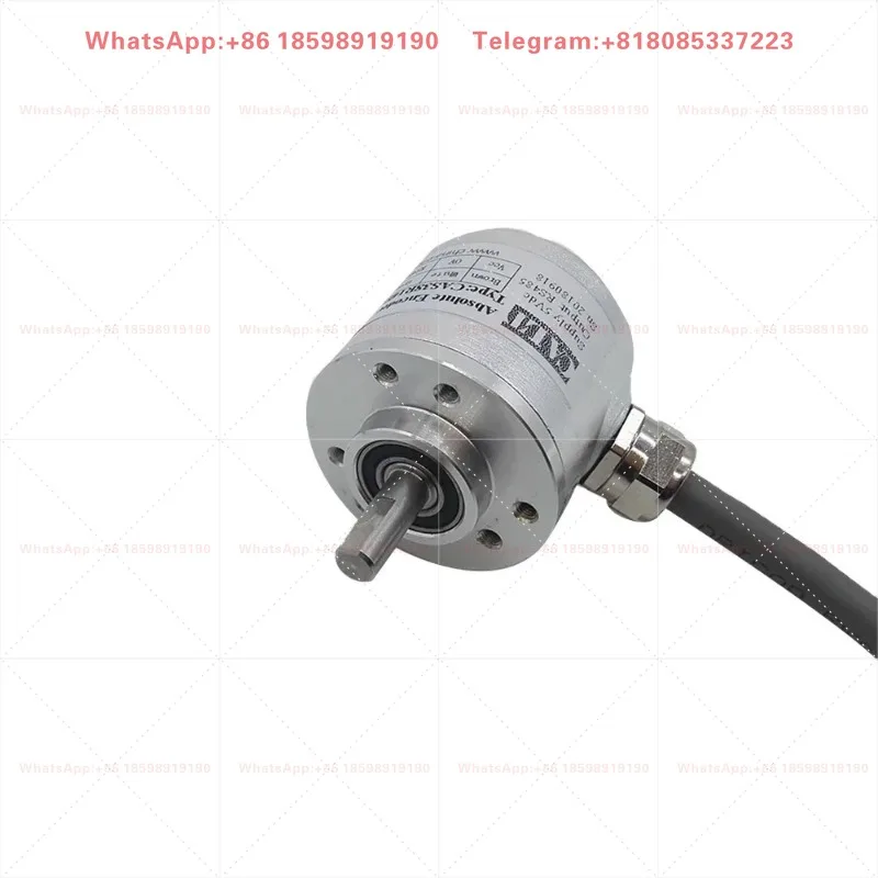 Mini Single-Turn Absolute Rotary Encoder 14 Bit RS485 Output Position Transducer For Packaging Machinery