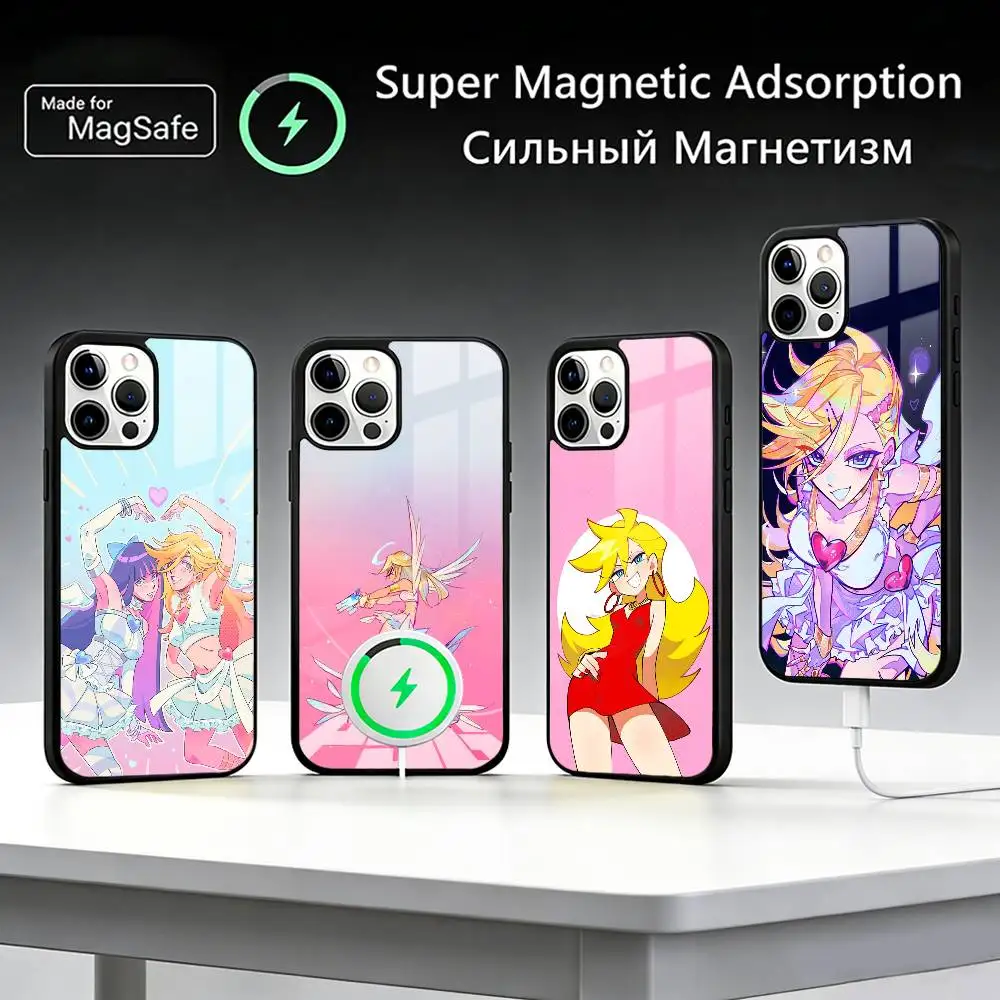 

Новый чехол P-PANTY & S-STOCKING для iPhone 17, 16, 15, 14, 13, 12, 11 Plus, Pro Max с поддержкой беспроводной зарядки MagSafe