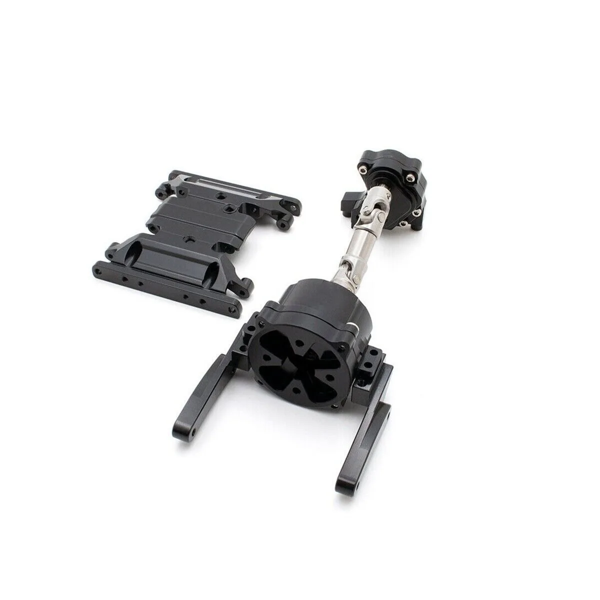 LCX Racing 1/10 RC Crawler caja de cambios de transmisión planetaria de aluminio para Axial SCX10 II 90046 90047 piezas mejoradas Accesorios