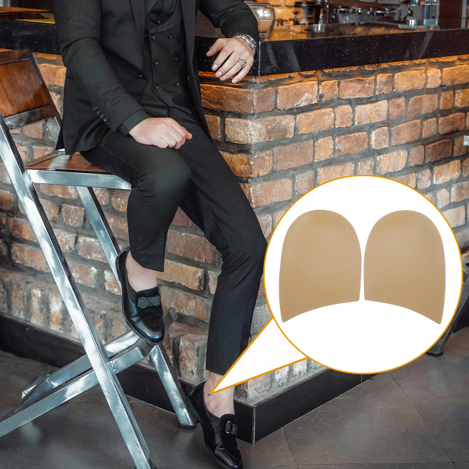 1 szt. 1 Para Żelowych Ortezy Ortopedycznych na Stopę Korektor na Koślawość i Zagięcie Palców do Biegania Chodzenia Ulga w Bólu Pięty Narzędzie do Pielęgnacji Stóp