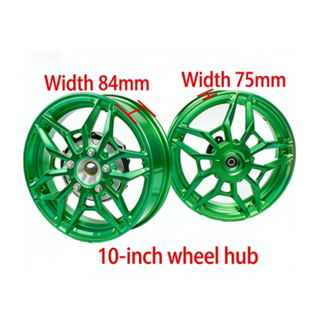 10 inch Aluminum Wheel Hub Drum Disc Brake For Honda giorno 125 Front Rear Wheel Rim