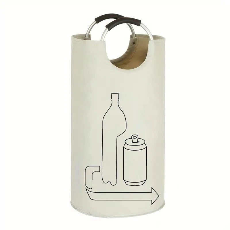 Large Capacity 90L Laundry Basket Waste Water Bottle Storage Foldable Multi-Functional Recycling Empty Bottle Bag