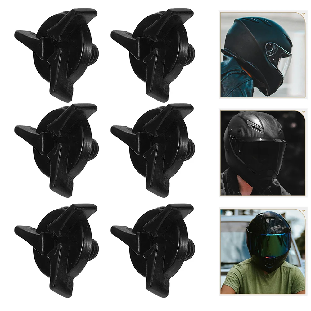 

12Pcs Motorcycle Visor Screws Replacement Set Robust Plastic Fasteners for Repair and Maintenance