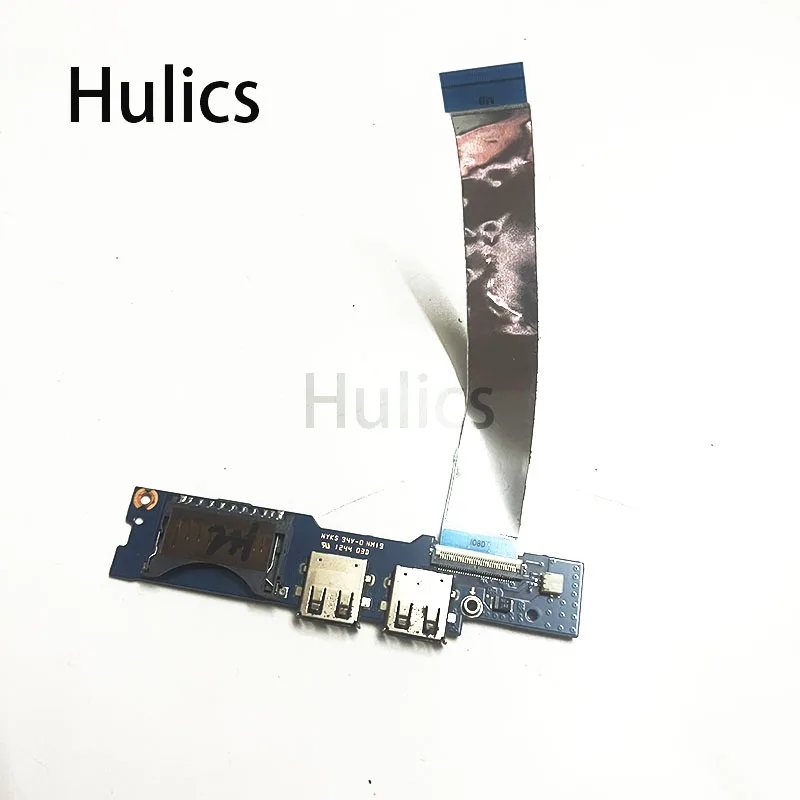 Hulics Used USB Card Reader Board BA92-09691A LOTUS13-R/T FOR Samsung NP530U3B NP530U3C 535U3C 532U3C 540U3C