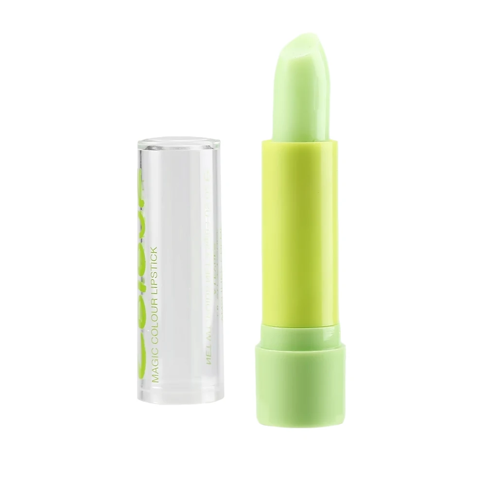 Bálsamo labial de gelatina y flor, Pintalabios con cambio de Color y temperatura, maquillaje de larga duración, hidratante, resistente al agua