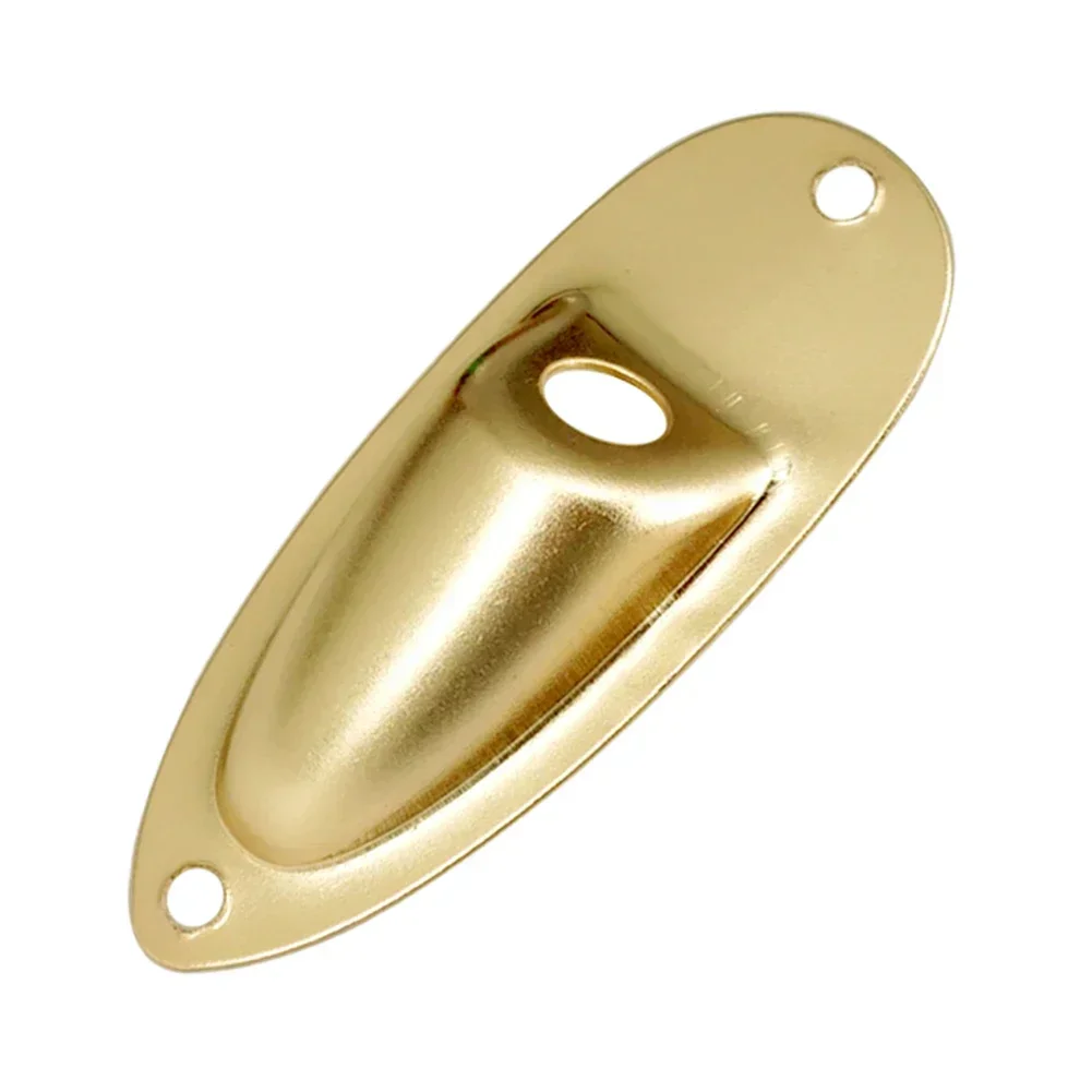 Boat-Shaped JackPlate With Screws Precision-Crafted JackPlate For Style Guitars 81.5x32x13mm Electric Guitar Accessories
