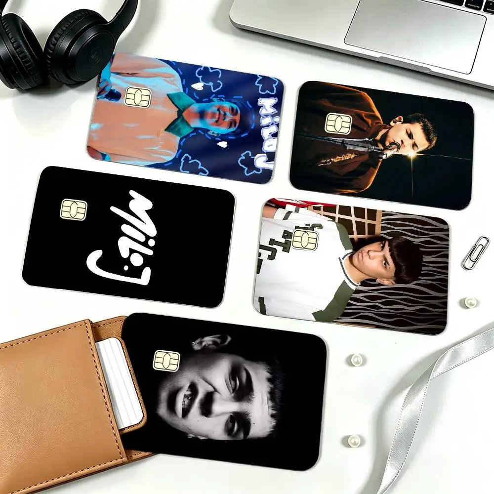 F-Famous Argentine Rapper Milo J  Credit Card HD Stickers Game Card Decal Small Chip Waterproof Sticker Gift