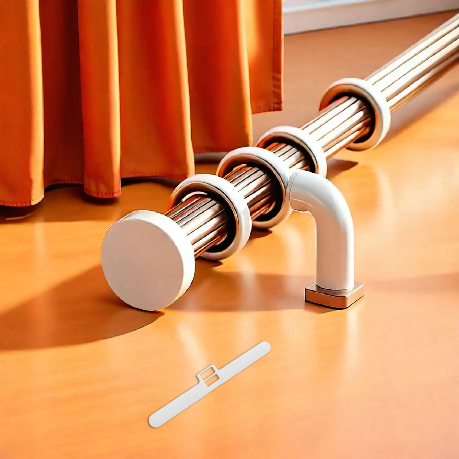 

50Pcs Vertical Blind Dual Hole Replacement Slats Tabs Smooth Sliding High Strength Window Curtain Repair Hardware Accessories