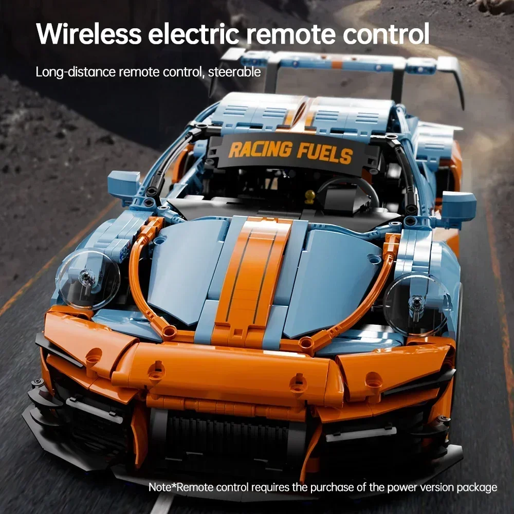 1:14 Building Blocks Car Set Construction Toy,Design Collectable Model Car Building Kit Scale Sport Car for Children Adult Gifts