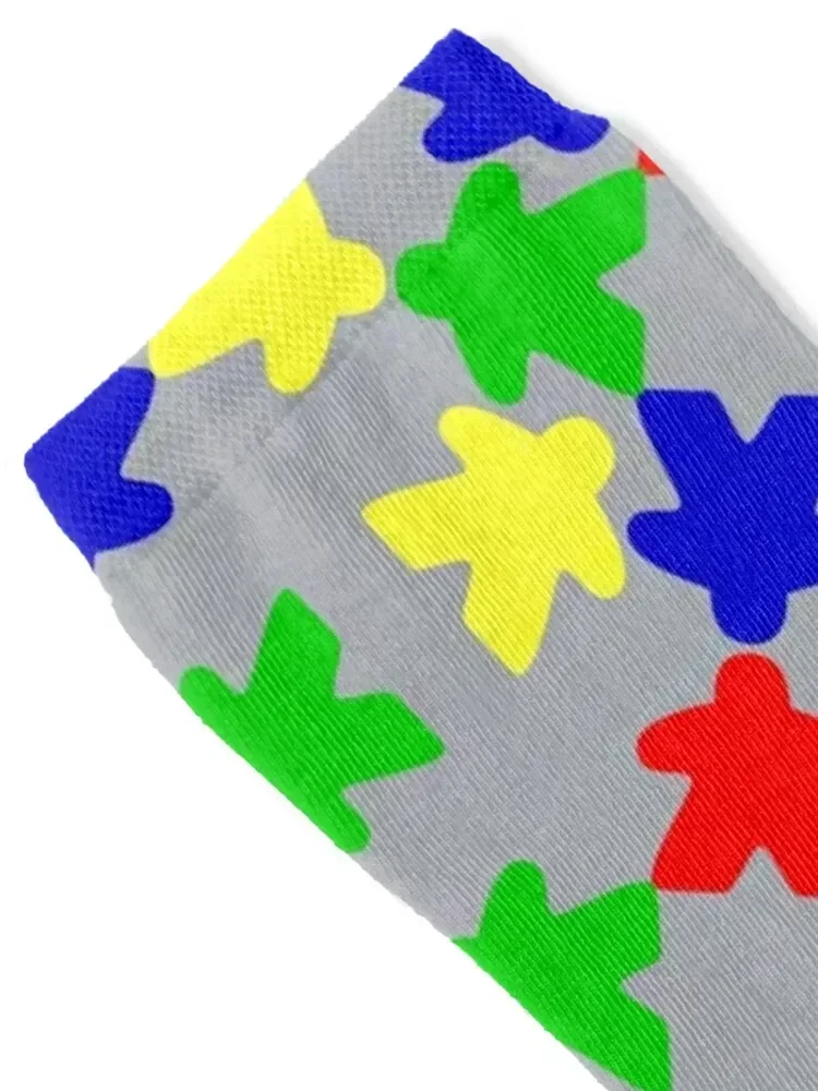 All the Meeples Socks custom sports hiphop cartoon valentine gift ideas Men's Socks Women's