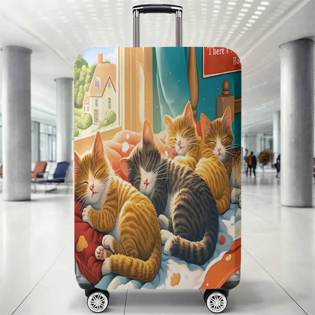 

Luggage Protective Cover With Cartoon Print