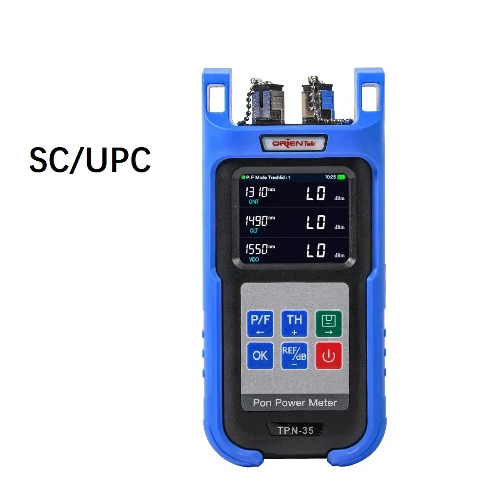 US.EU SC/APC SC/UPC 1310/1490/1550nm PON Power Meter، Orientek TPN-35 PON Network Tester، مقياس طاقة الألياف الضوئية، OTDR البصري