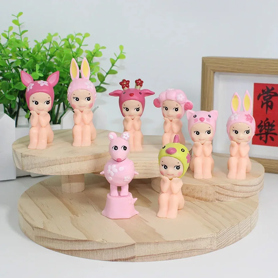 Hot selling Angel Cherry Blossom Series Blind Box Anime Figures Ornaments Dolls Fans Children Gift Random Blind Box