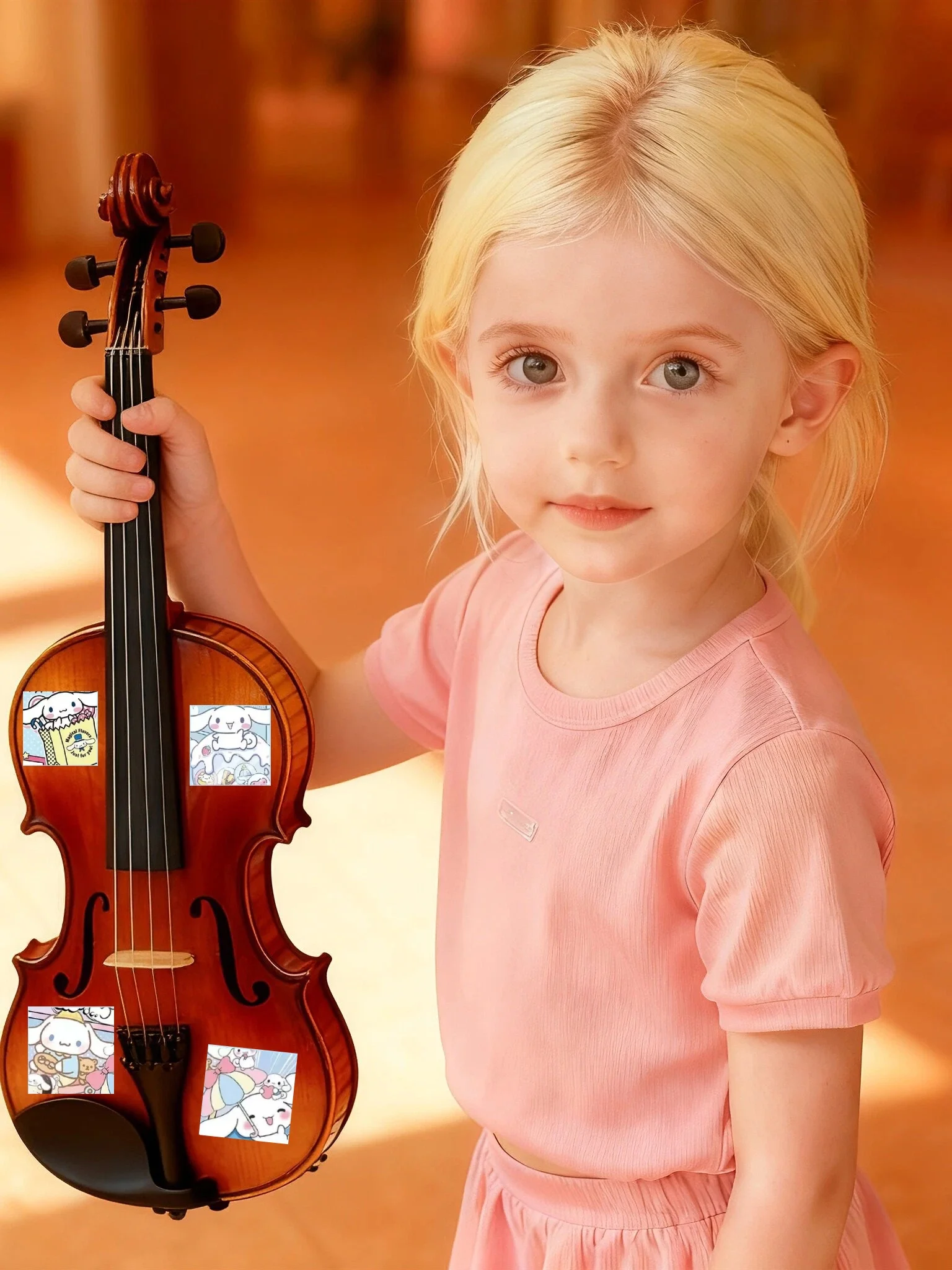 488 قطعة من ملصقات نمط سينامورول، أنماط الجرو والنجوم اللطيفة، رائعة لفن الكمبيوتر المحمول، أكواب DIY ومغلفات، بدون بقايا