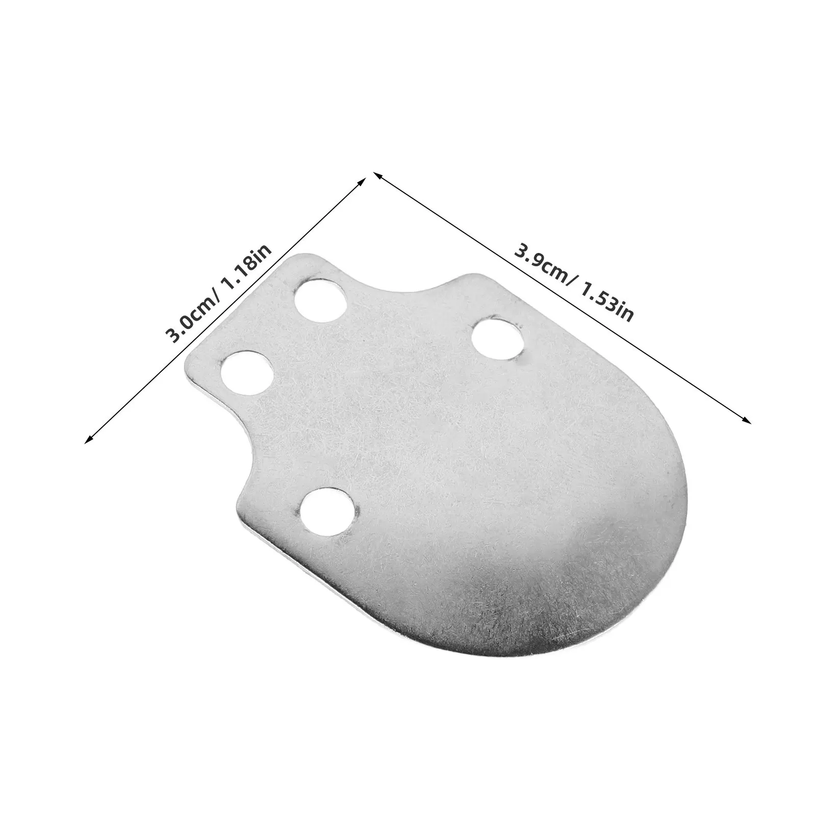20Pcs Medieval Armor Scales Stainless Steel Fish Scale Decorative Plates for DIY Costume Making Larp Cosplay Crafting Supplies