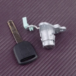 Front Right Door Lock Cylinder With 1 Key Fit for Honda Fit Jazz 2003 2004 2005 2006 2007 2008