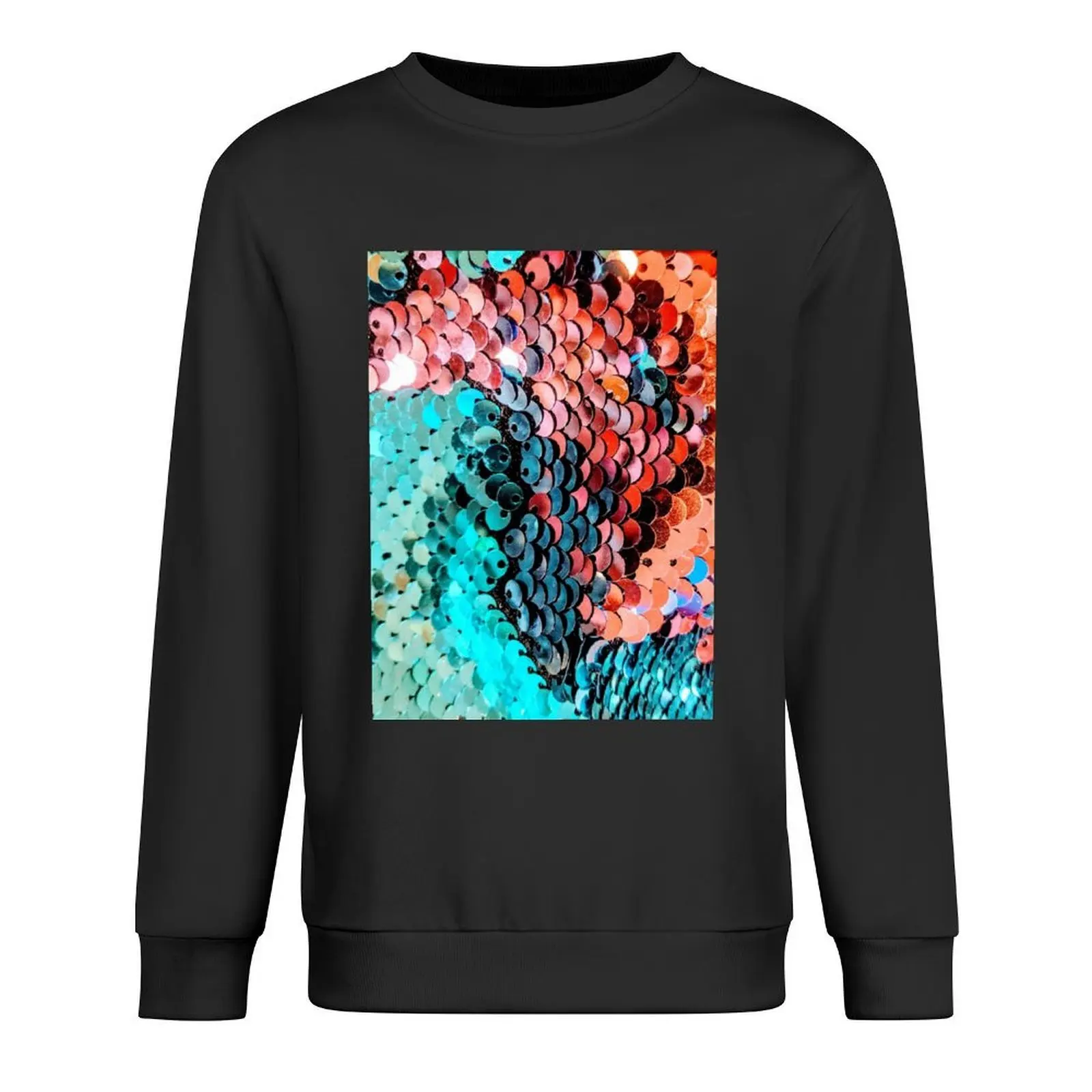 

Colorful Sequins Pullover men wear men clothing japanese style autumn new products new hoodies and sweatshirts