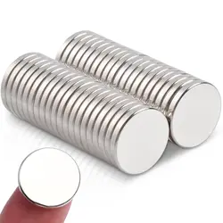 100 Pcs Mini Strong Magnets 8 × 1 mm Small Strong Magnets for Whiteboard, Extra Strong Mini Round Magnets for DIY Refrigerator