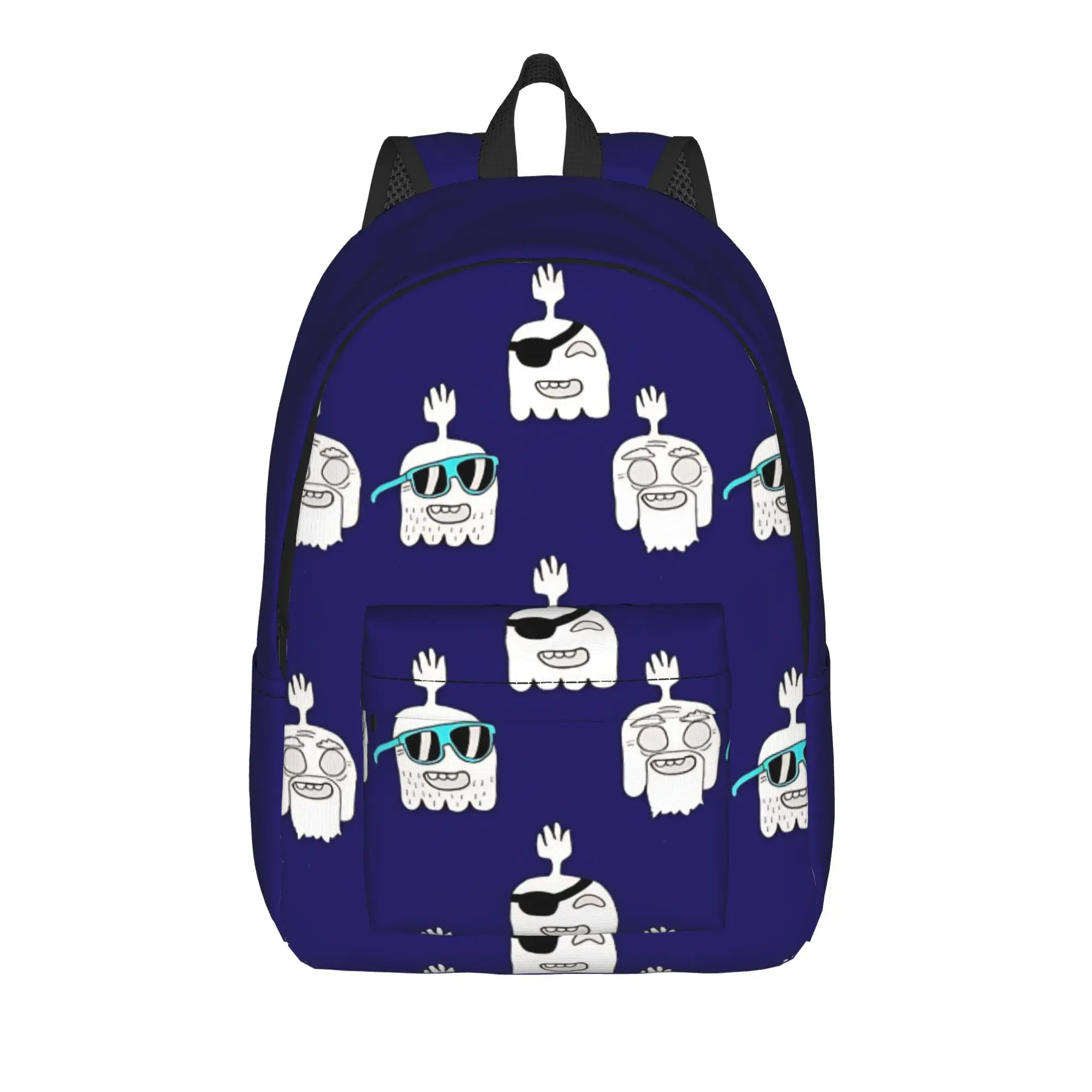Back to school season cool ghost Bookbag R-Regular show Couple Cool Backpack